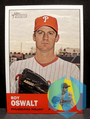 2012 Topps Heritage #478 Roy Oswalt SP Philadelphia Phillies